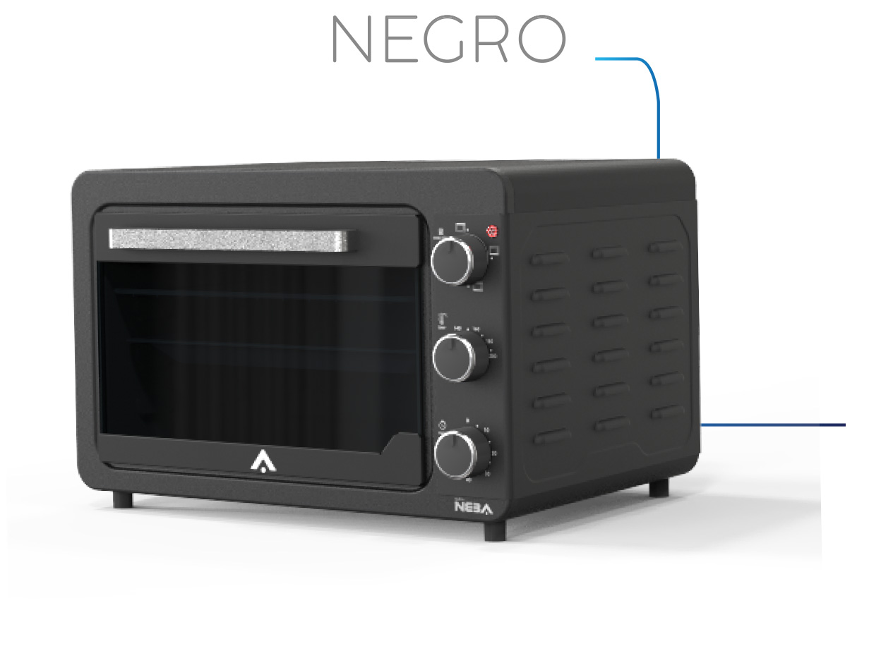 Horno electrico de 22lts. 